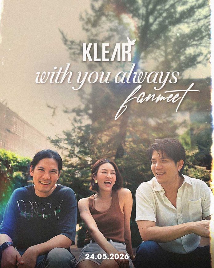 KLEAR fanmeet poster